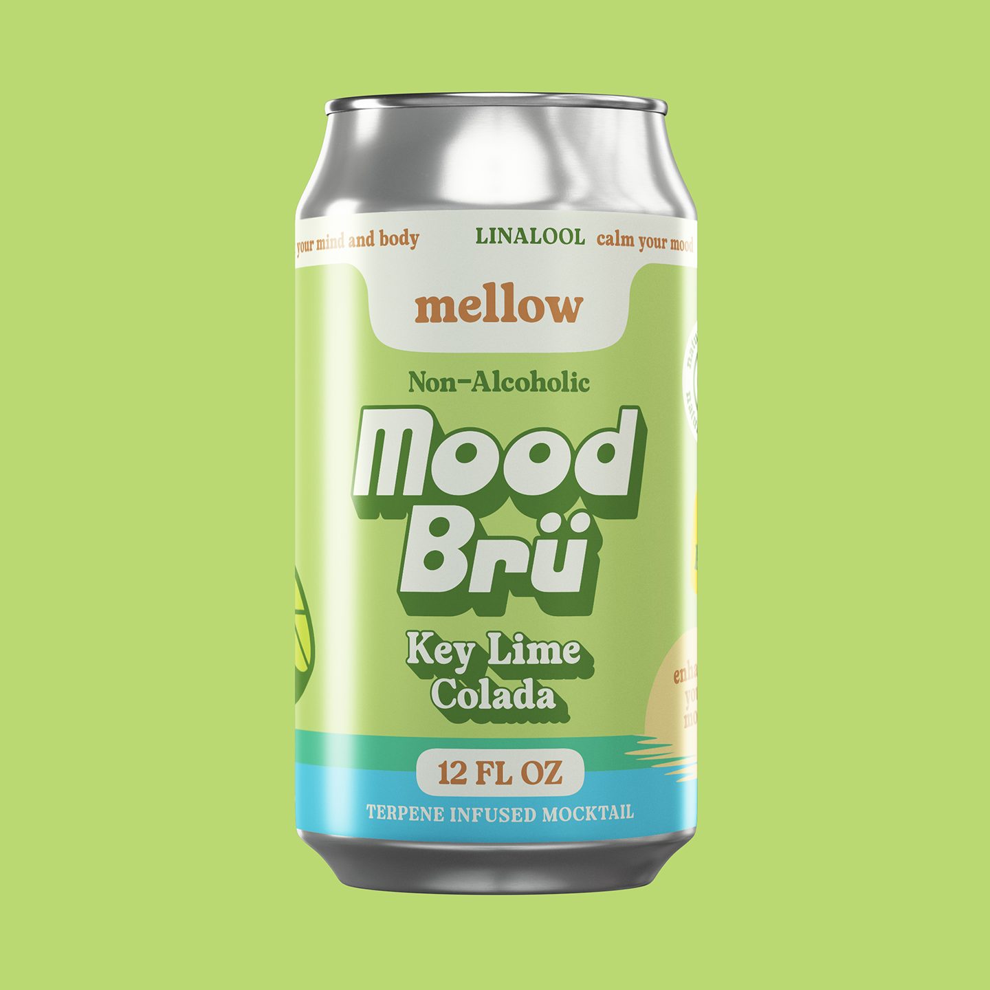 Wholesale - Key Lime Colada Non-Alcoholic Mocktail-12 Fl. Oz. Can- 24 cans image 0