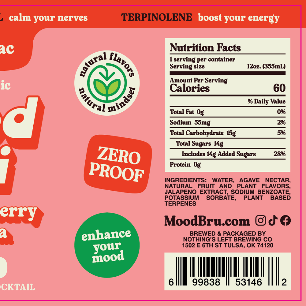 Spicy Strawberry Mockarita Non-Alcoholic Mocktail-12 Fl. Oz. Can