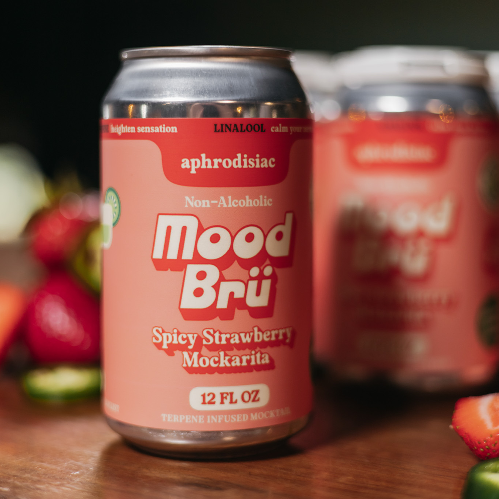 Spicy Strawberry Mockarita Non-Alcoholic Mocktail-12 Fl. Oz. Can