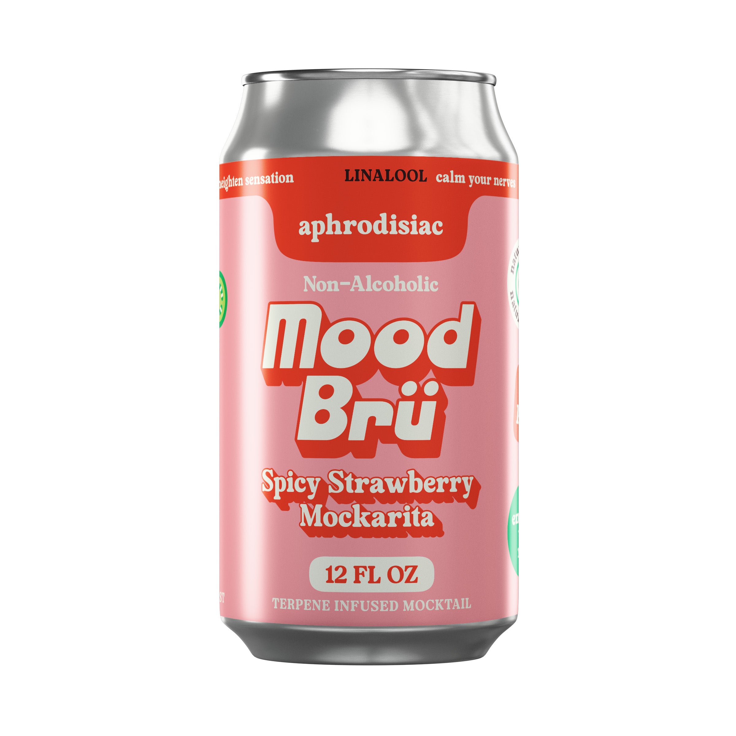 Wholesale - Spicy Strawberry Mockarita Non-Alcoholic Mocktail-12 Fl. Oz. Can- 24 cans image 1
