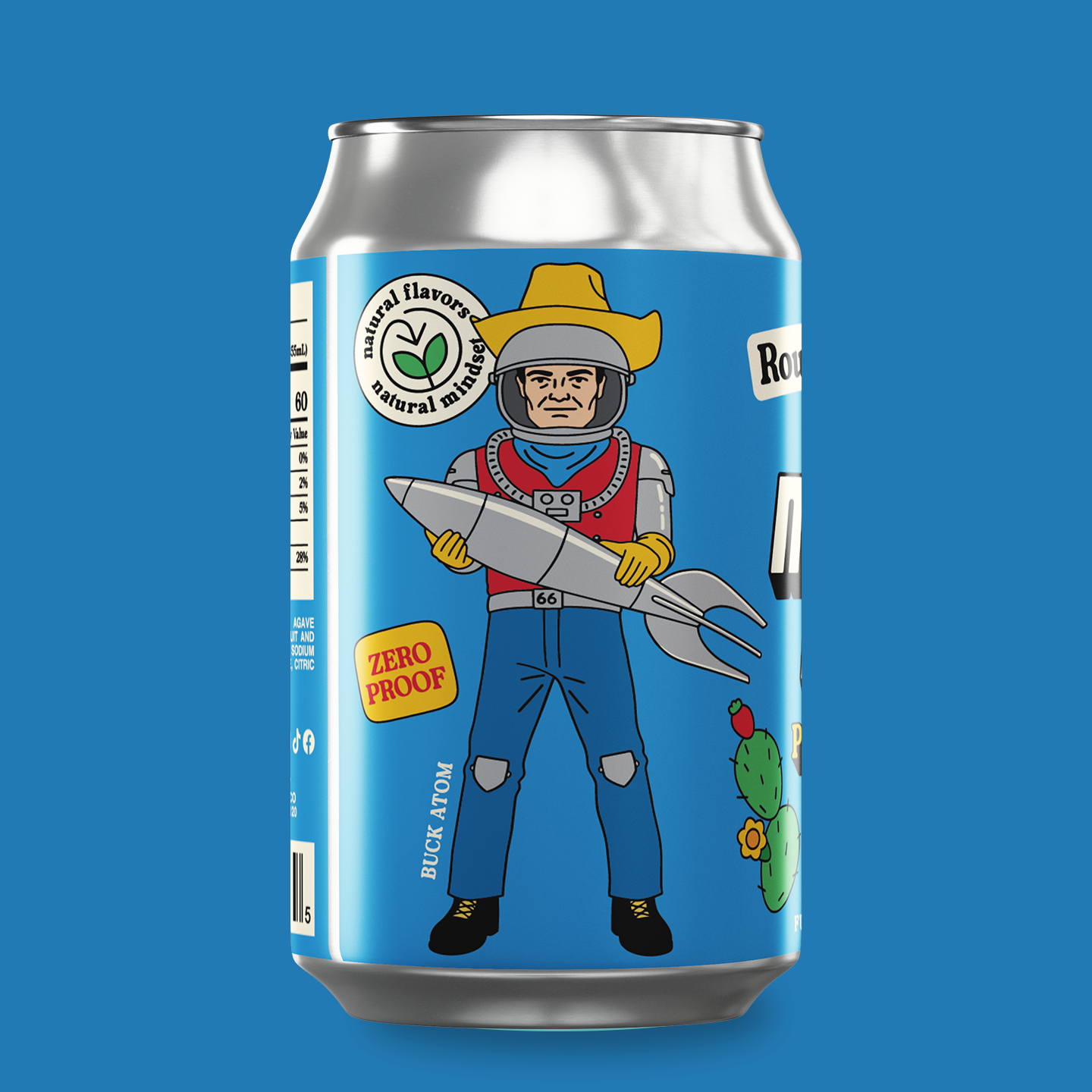 Prickly Pear & Lime Non-Alcoholic 12 Fl. Oz. Can