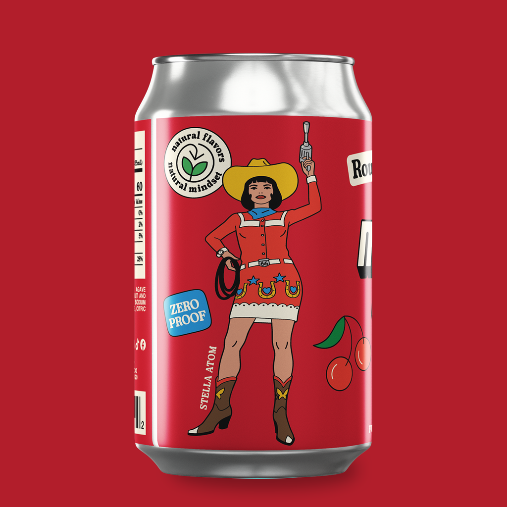 Cherry Lime Fizz Non-Alcoholic 12 Fl. Oz. Can – Mood Brü