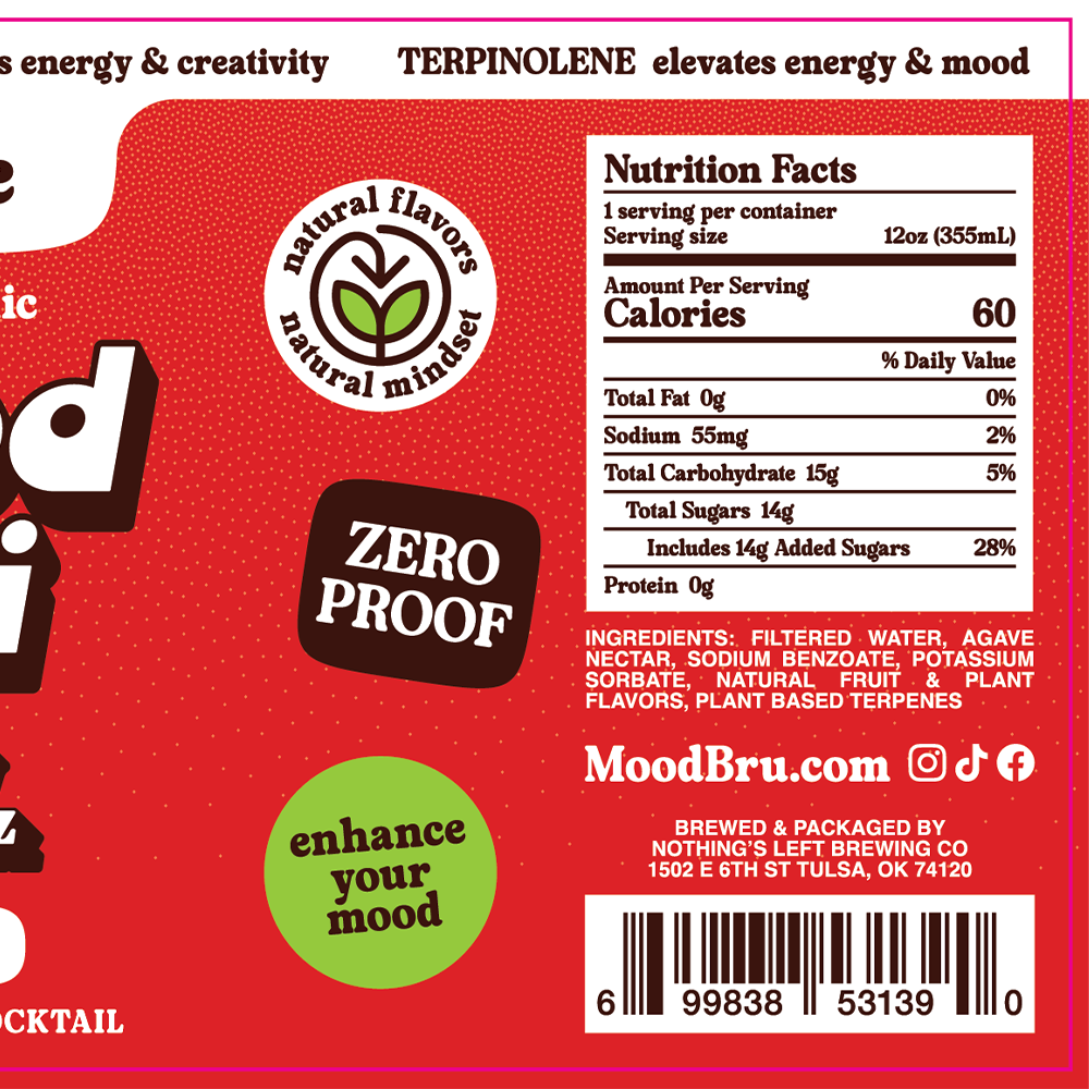 Wholesale - Cherry Lime Fizz Non-Alcoholic Mocktail-12 Fl. Oz. Can- 24 cans