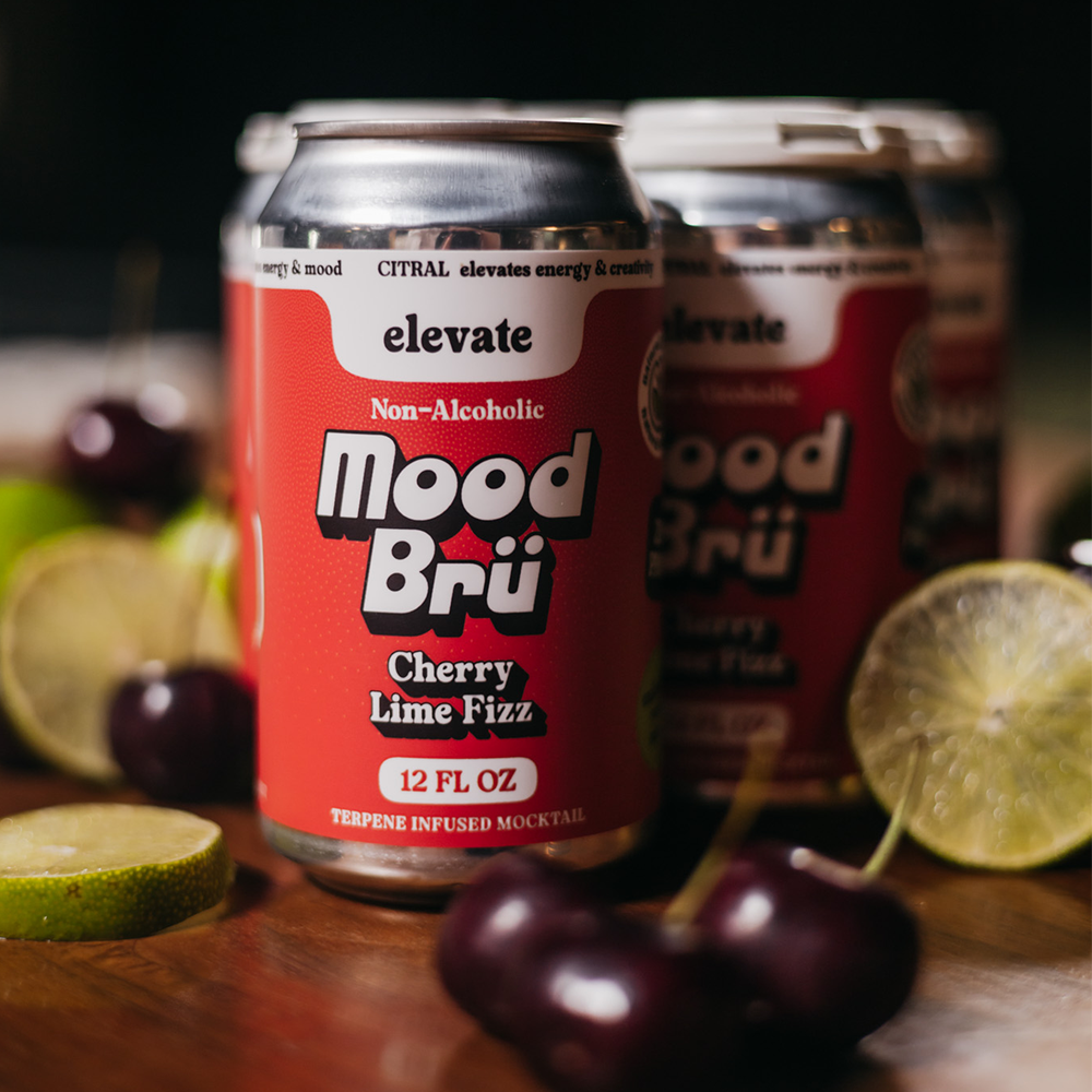 Cherry Lime Fizz Non-Alcoholic 12 Fl. Oz. Can