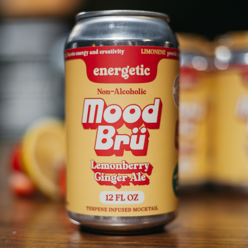 Wholesale - Lemonberry Ginger Ale Non-Alcoholic Mocktail-12 Fl. Oz. Can- 24 cans