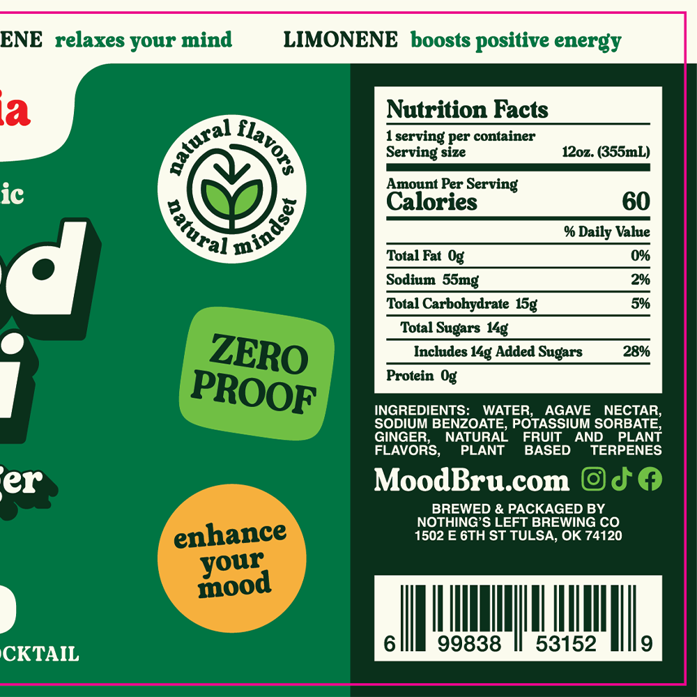 Apple Ginger Mule Non-Alcoholic Mocktail-12 Fl. Oz. Can