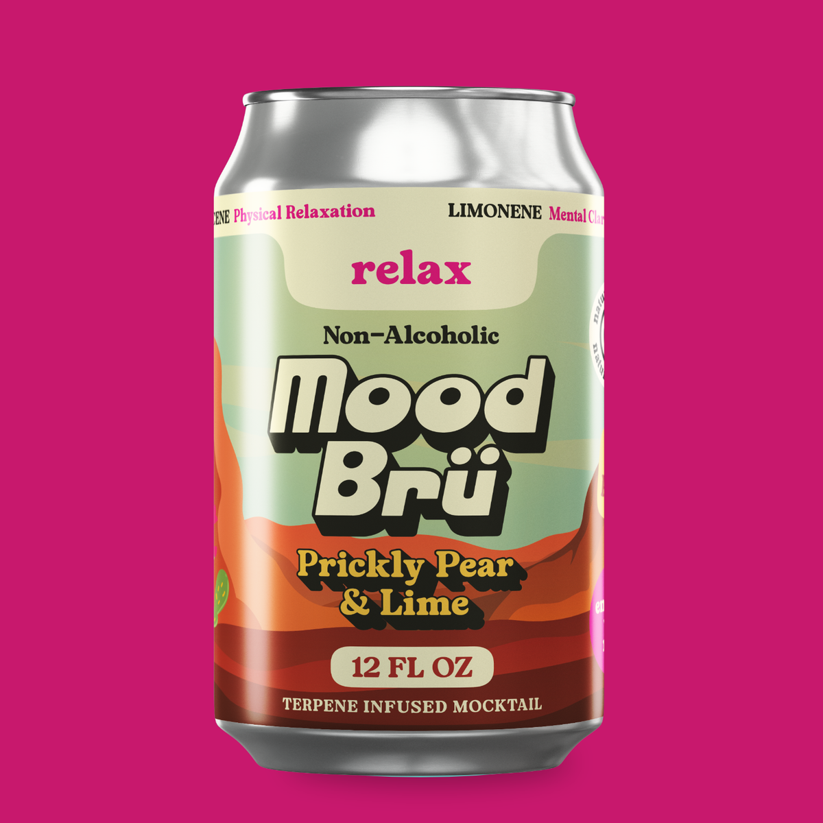Prickly Pear & Lime Non-Alcoholic 12 Fl. Oz. Can