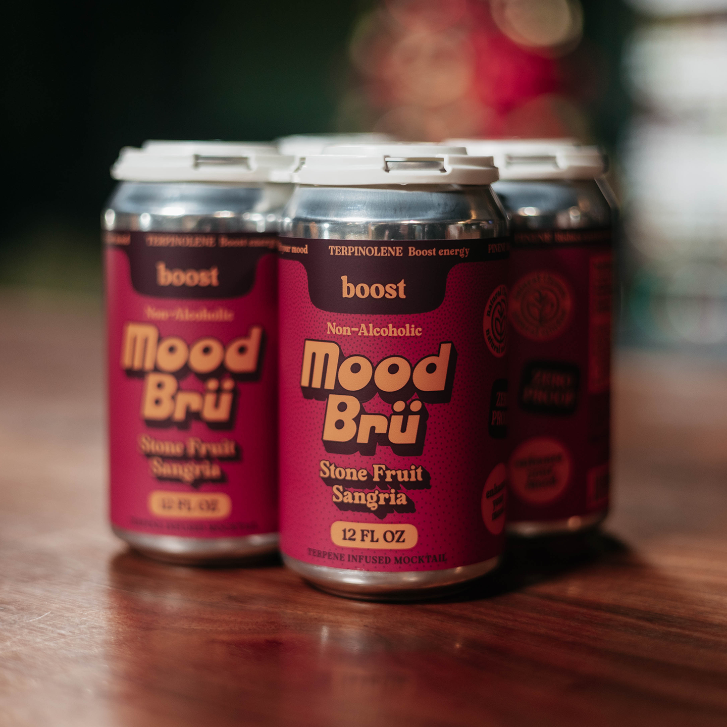 Stone Fruit Sangria Non-Alcoholic 12 Fl. Oz. Can